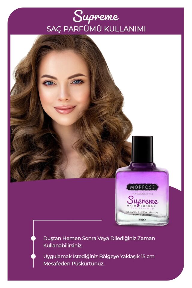 Morfose Supreme Saç Parfümü 100 Ml