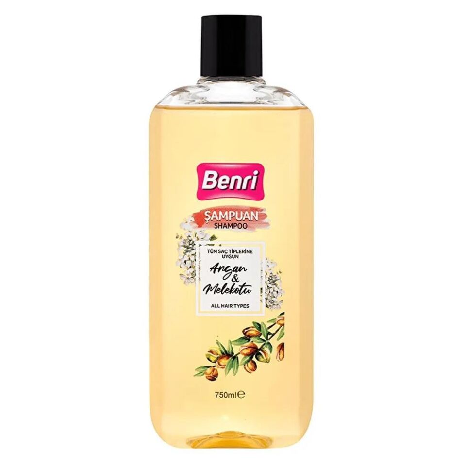 Benri Argan ve Melek Otu Şampuan 750 ml