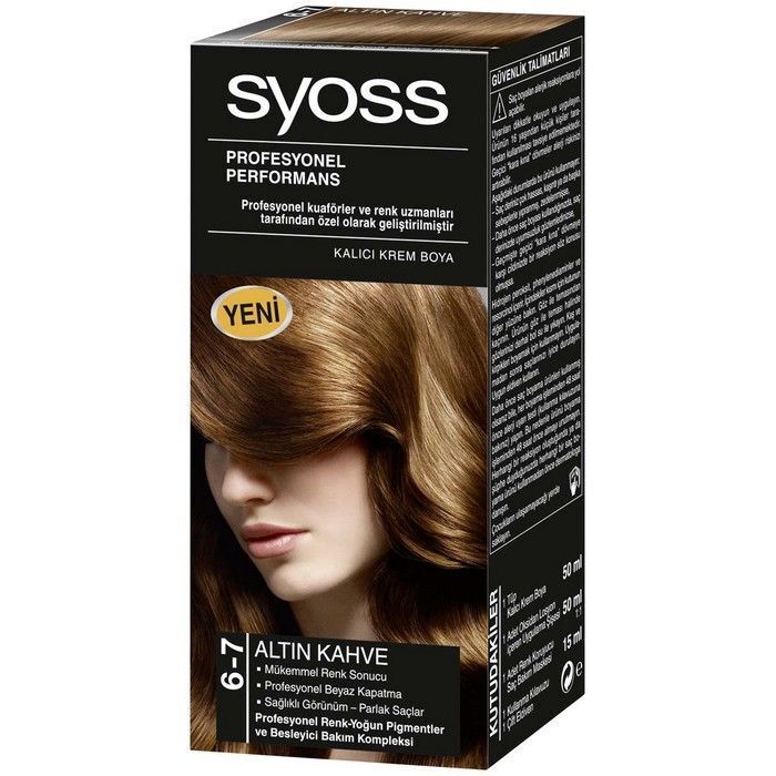 Syoss Saç Boyası.6.7 Altın Kahve