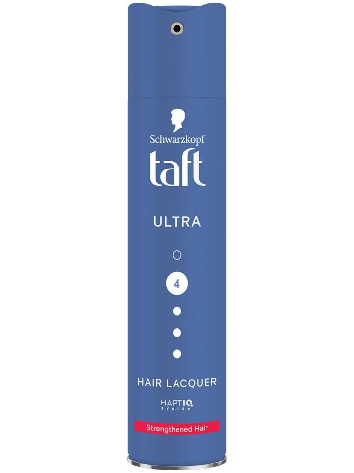 Taft Saç Spreyi 04 Ultra Güç 250ML 24H Mavi