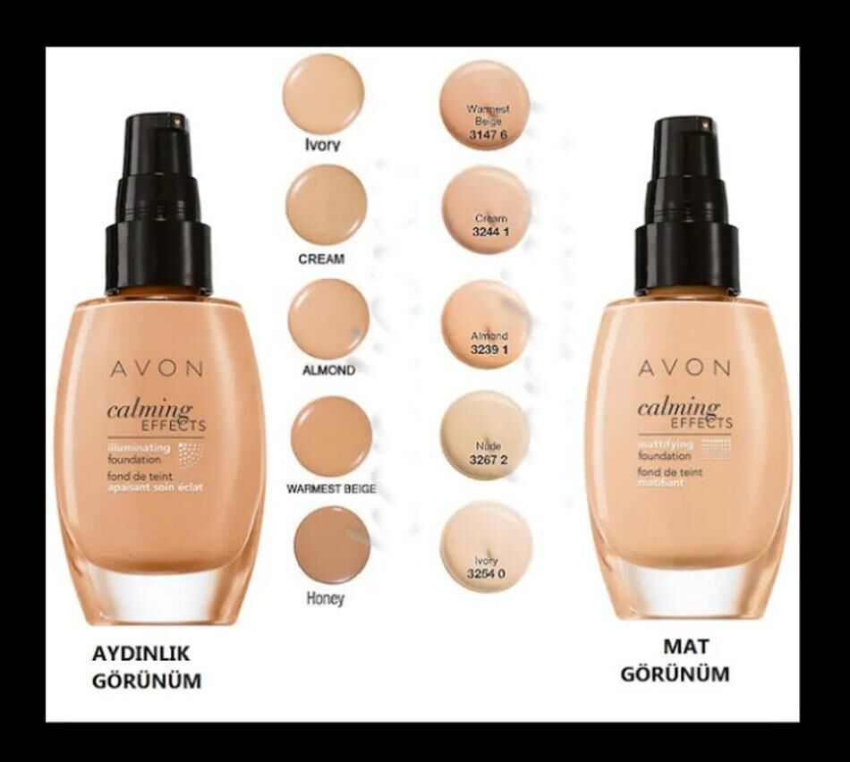 Avon Matte Fondoten Ivory