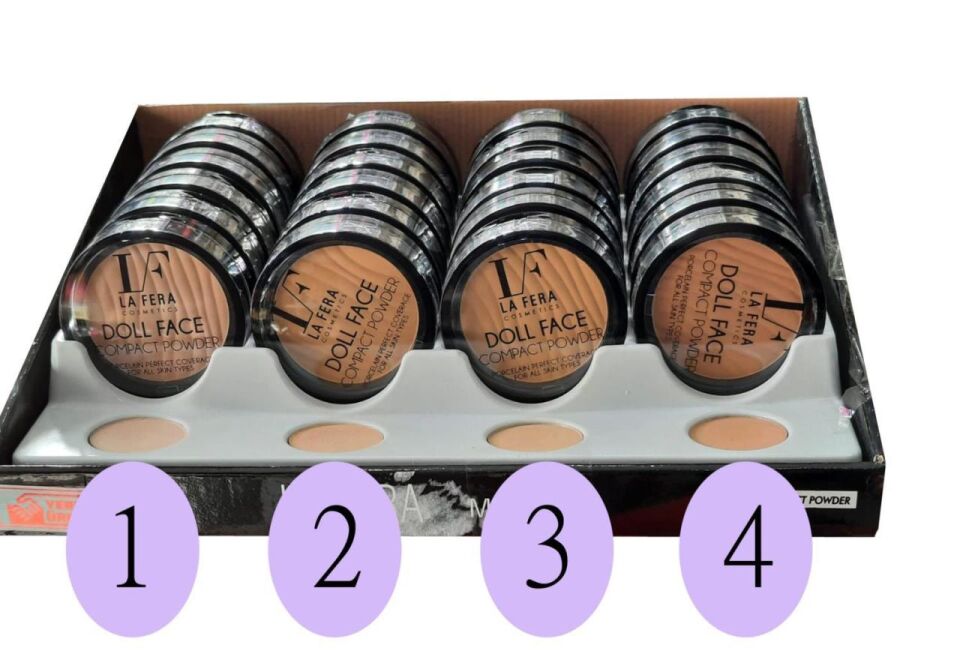 La Fera Doll Face Compact Pudra 03