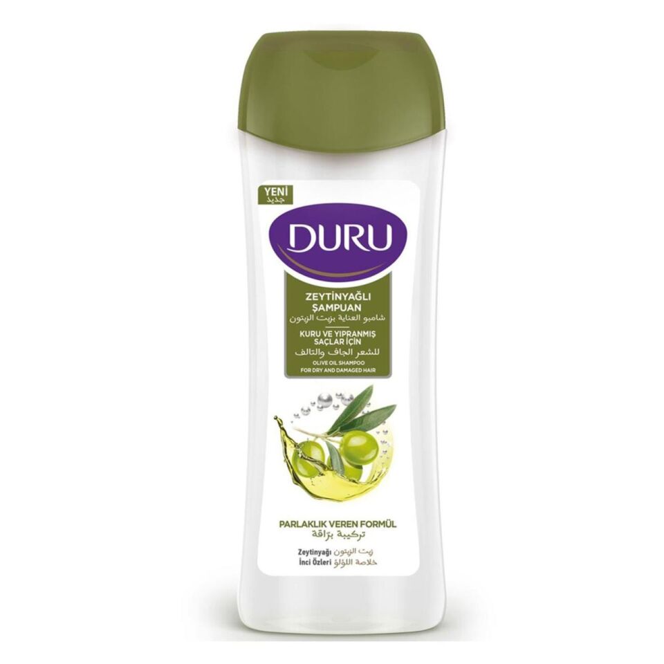 Duru Şampuan 600 ml Kuru ve Yıpranmış Saçlar Zeytinyağlı