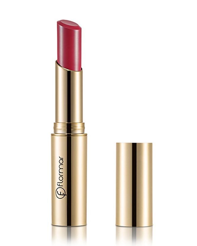 Flormar Deluxe Cashmere Lipstick DC23 STYLISH CARMINE