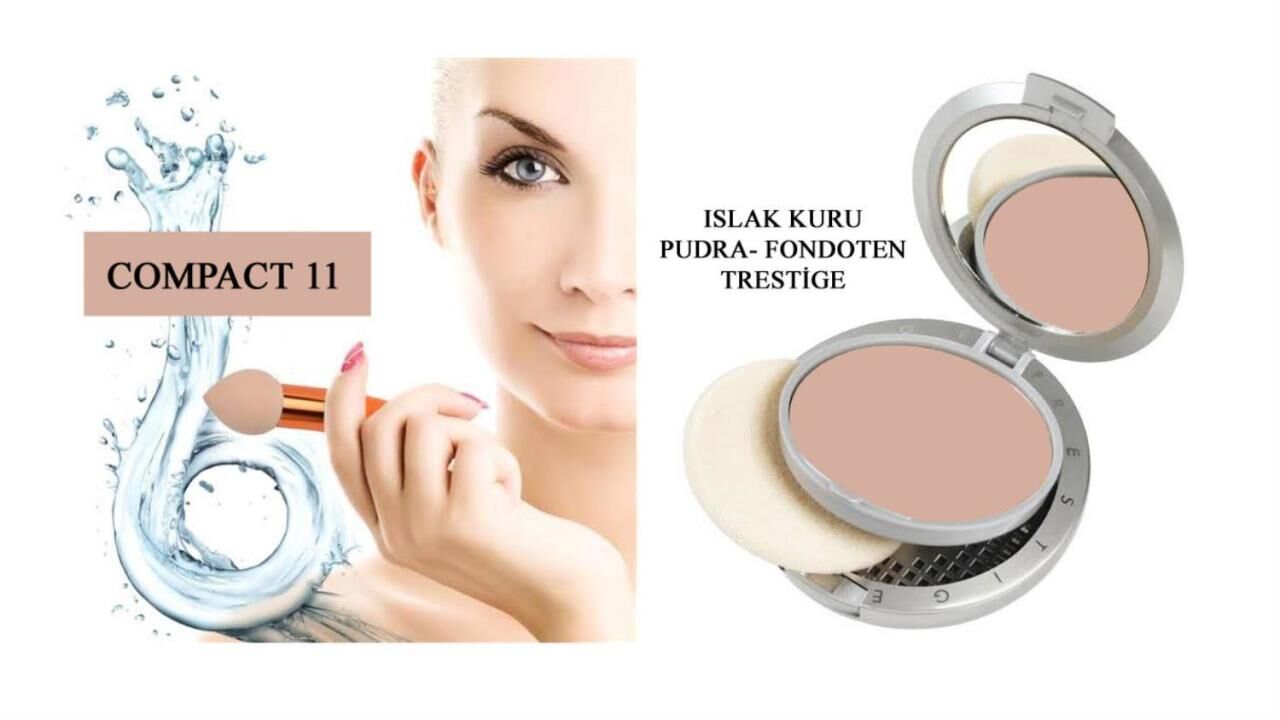 Prestige Compact Fondöten Islak Kuru Pudra Fondoten WD 11