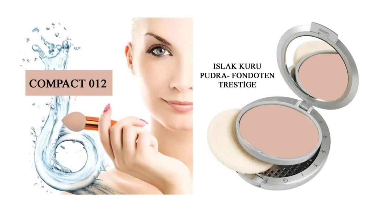 Prestige Compact Fondöten Islak Kuru Pudra Fondoten WD 12