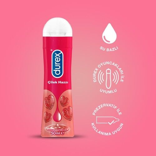 Durex Çilek Hazzı Kayganlaştırıcı Jel 50 Ml