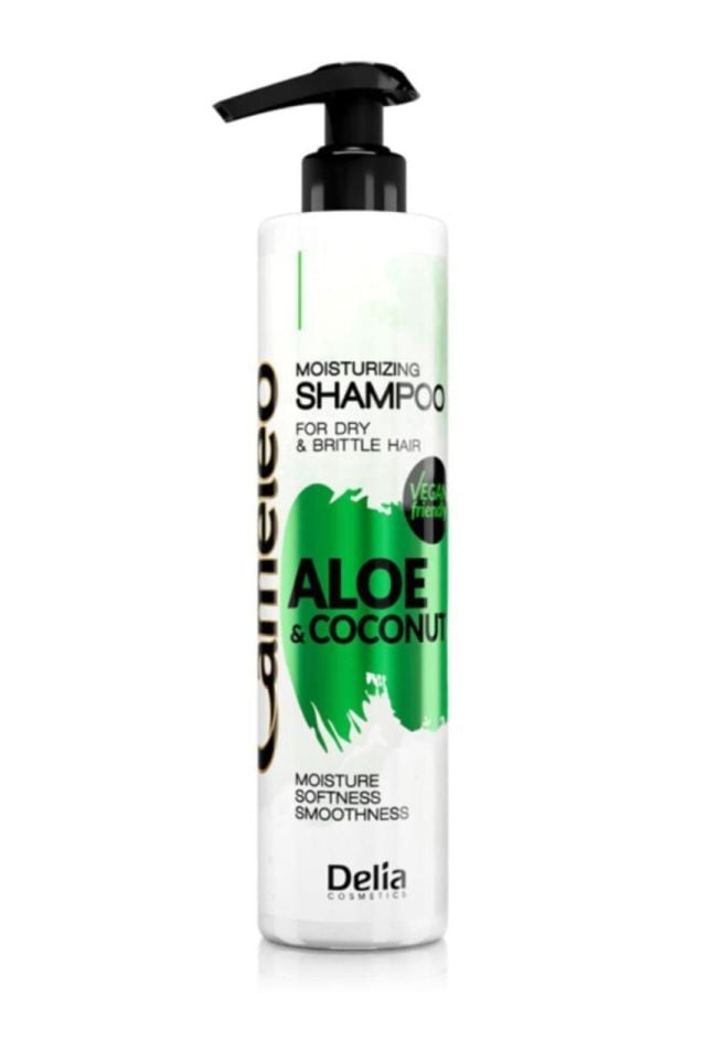 Delia Cosmetics Delia Cameleo Aloe & Coconut Nemlendirici Şampuan 250 ml Vegan