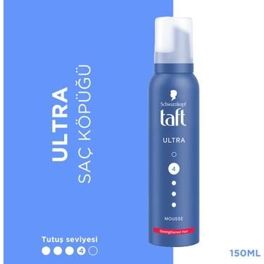 Taft Saç Köpüğü 04 Ultra 150 Ml
