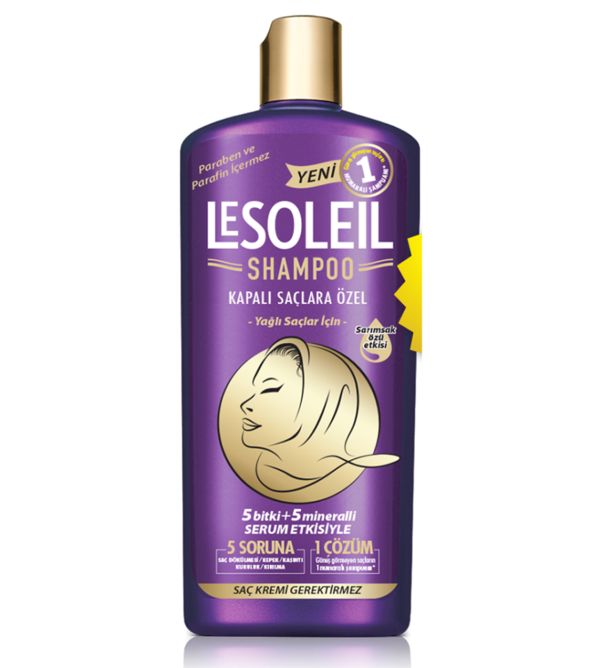 LE SOLEIL 600 ML ŞAMPUAN YAĞLI - SARIMSAK