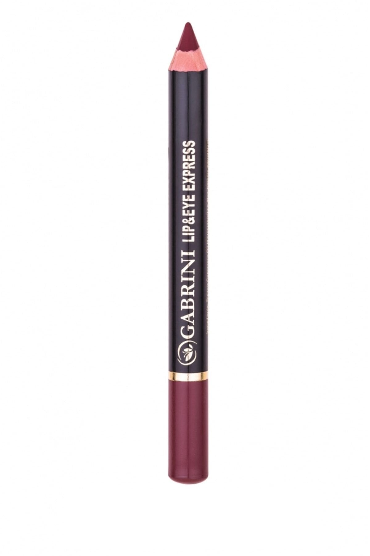 GABRINI KALIN JUMBO 139 GÖZ VE DUDAK KALEMI BORDO