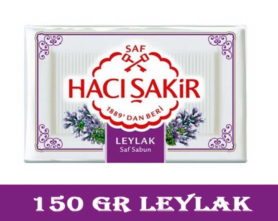 Hacı Şakir Katı Sabun 150 gr Leylak