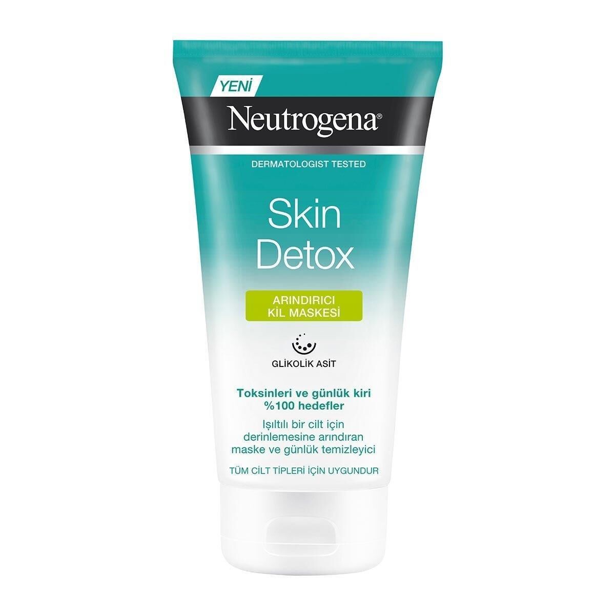 Neutrogena Skin Detox Arındırıcı Kil Maskesi 150 Ml