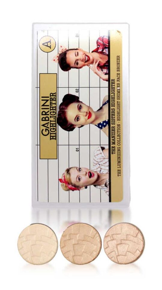 Gabrini 3 lü Aydınlatıcı Paleti - Highlighter A