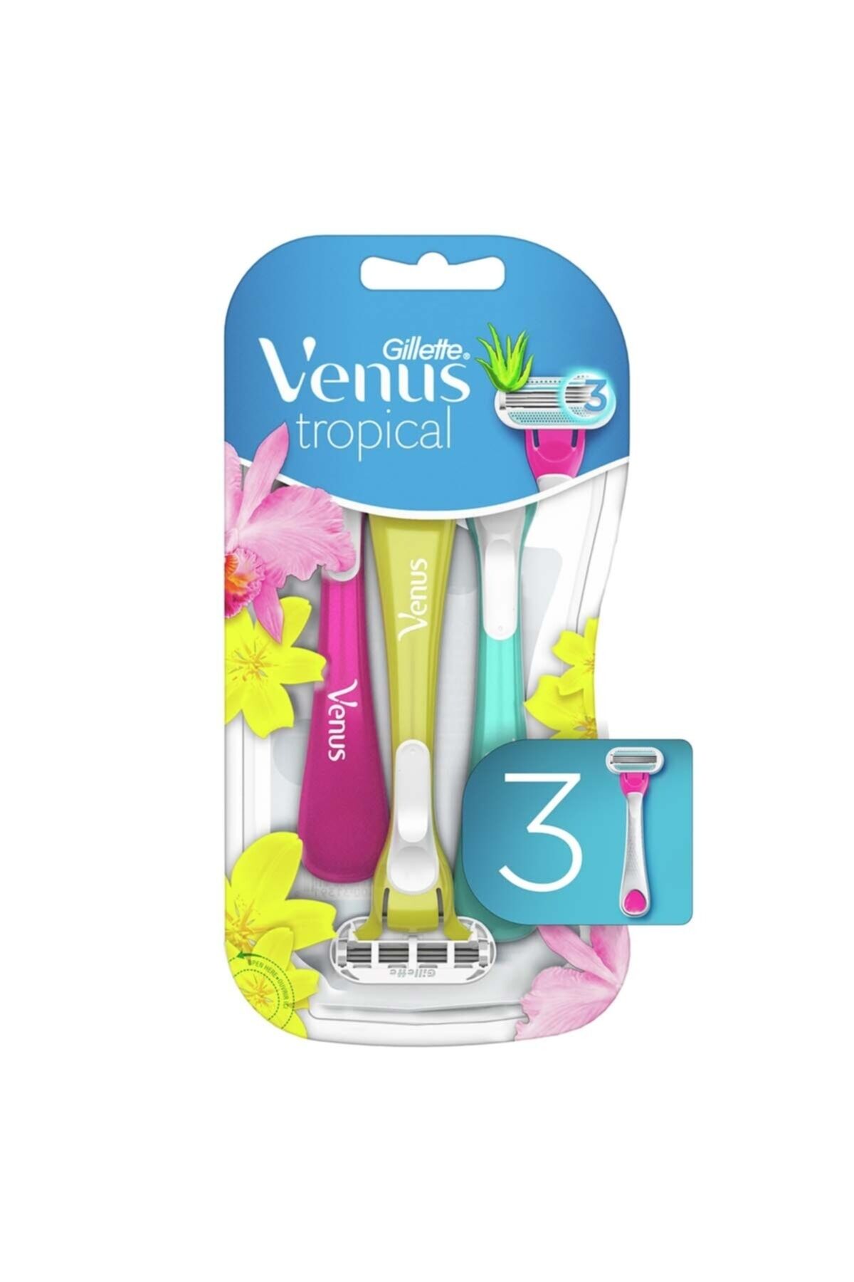 Gillette Venus Tropical Kullan At Tıraş Bıçağı 3 Adet