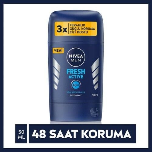 Nivea Stick Fresh Active 50 Ml Men Yeni