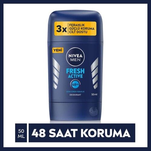 Nivea Stick Fresh Active 50 Ml Men Yeni