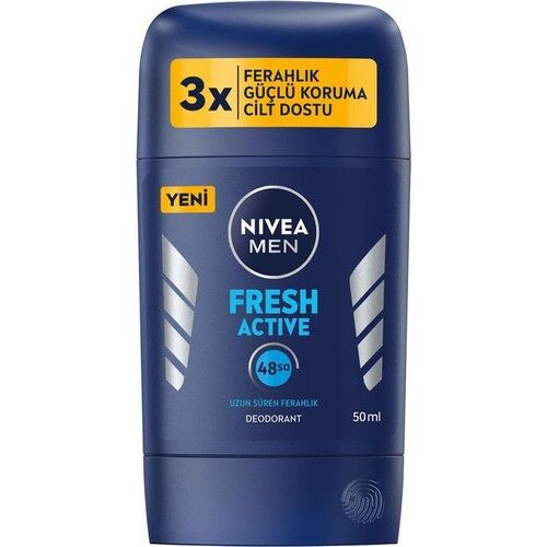 Nivea Stick Fresh Active 50 Ml Men Yeni