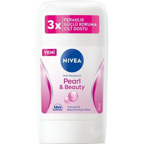 Nivea Stick Kadın Pearl Beauty 50 Ml