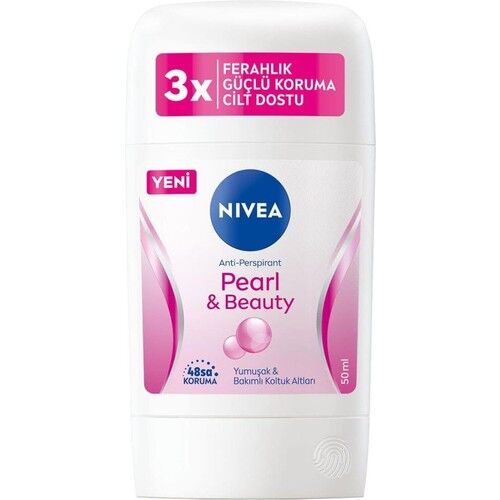 Nivea Stick Kadın Pearl Beauty 50 Ml