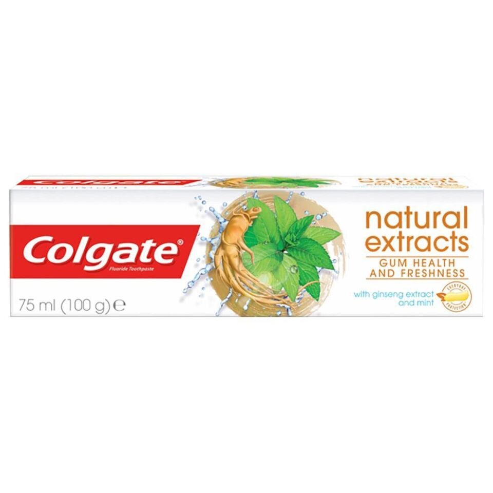 Colgate Natural Extracts Ginseng & Mint Toothpaste Diş Macunu 75 ml