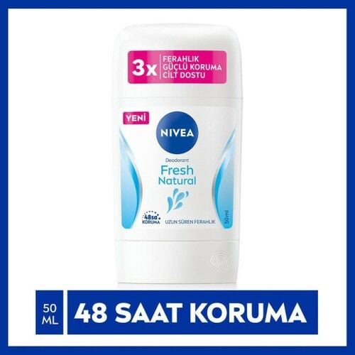Nivea Stick Kadın Fresh Natural 50 Ml