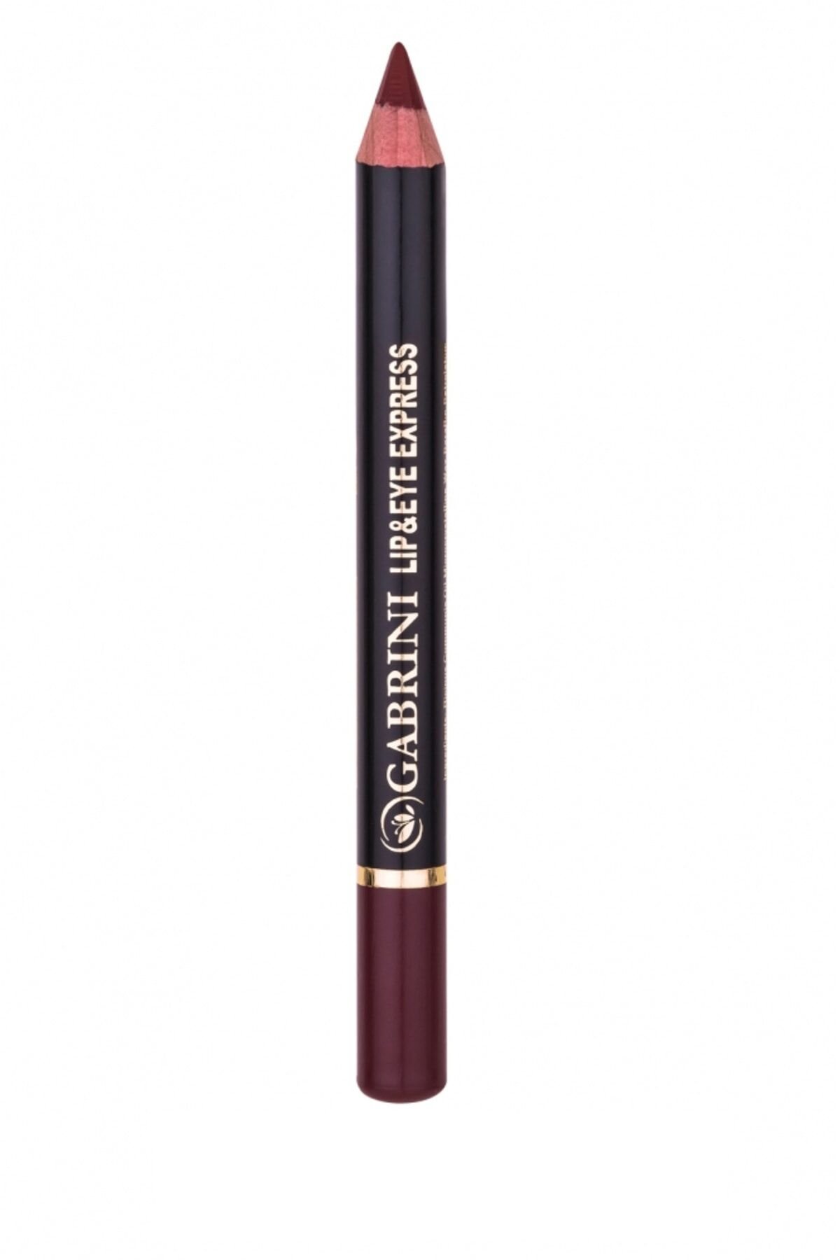 GABRINI KALIN JUMBO 111 GÖZ VE DUDAK KALEMI RED