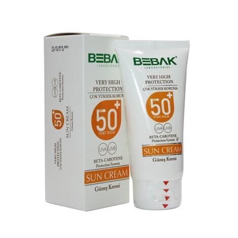 Bebak Güneş Kremi SPF 50+ 75 Ml Yüksek Korumalı