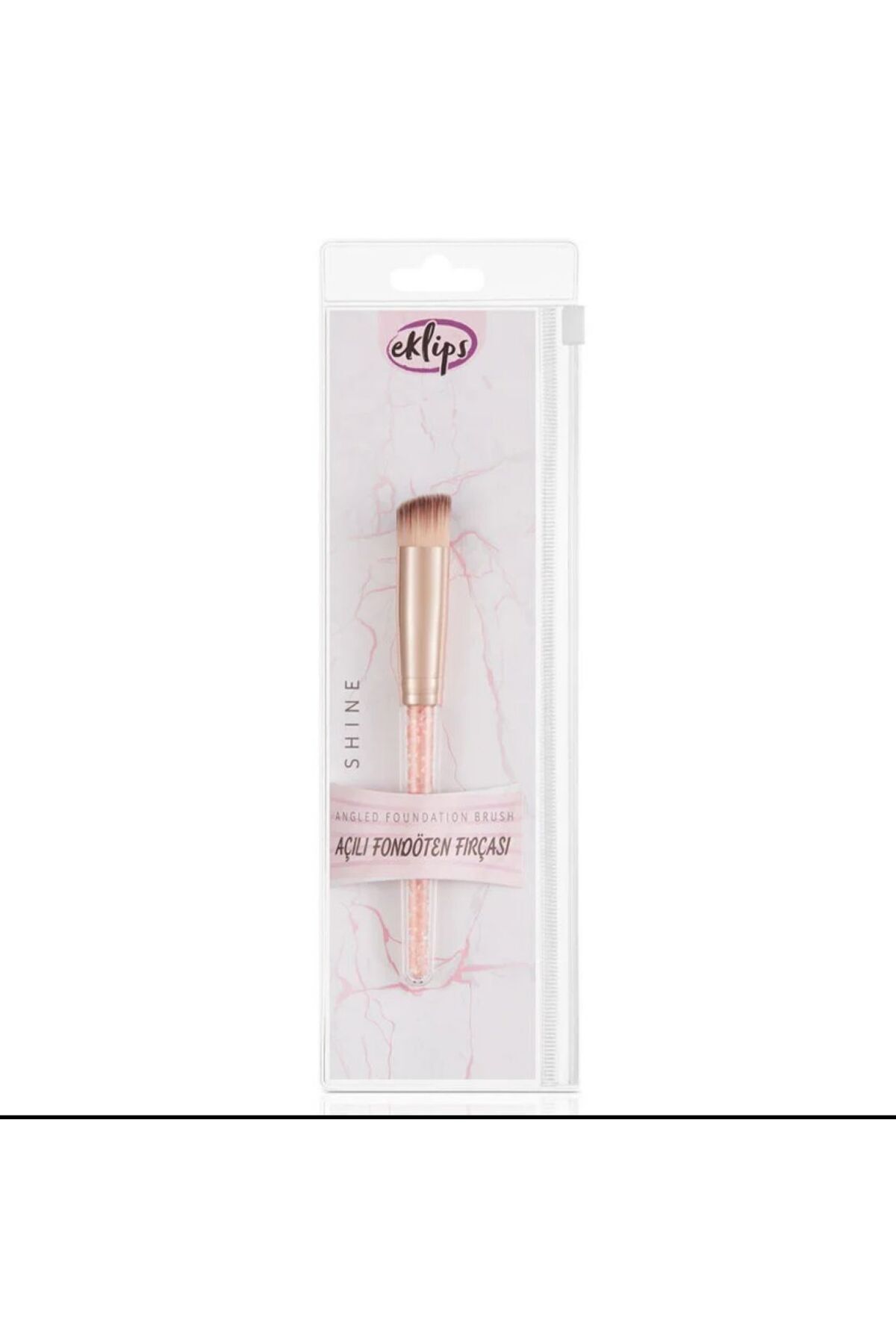 Eklips Düz Uçlu Profesyonel Fondöten Fırçası