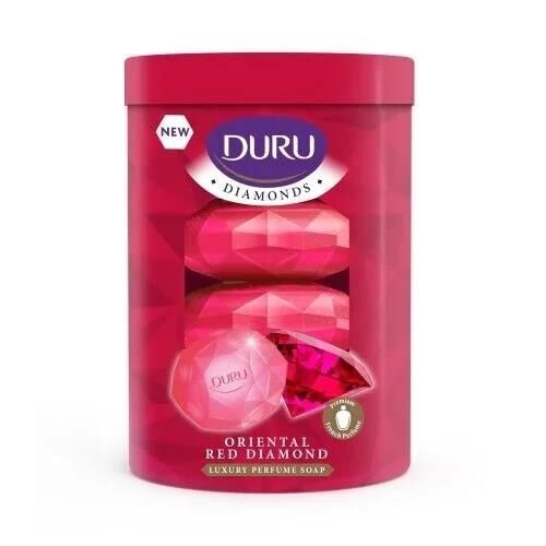 Duru Diamonds Katı Sabun 4x90 gr Oriantal Red Diamond Kırmızı