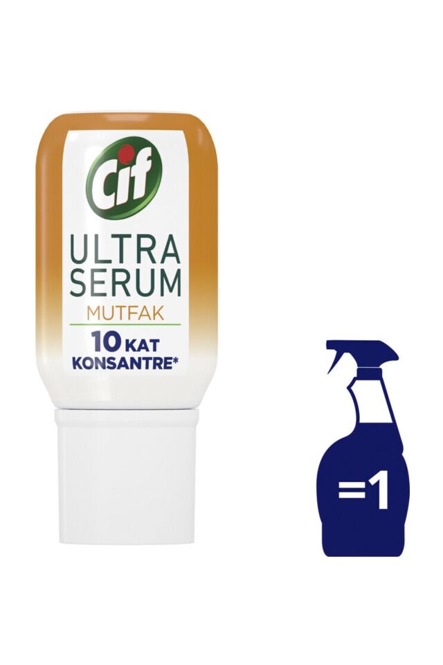 Cif Power-Shine Banyo 750 ML İçin Ultra Serum 70 Ml Mutfak Kapsül