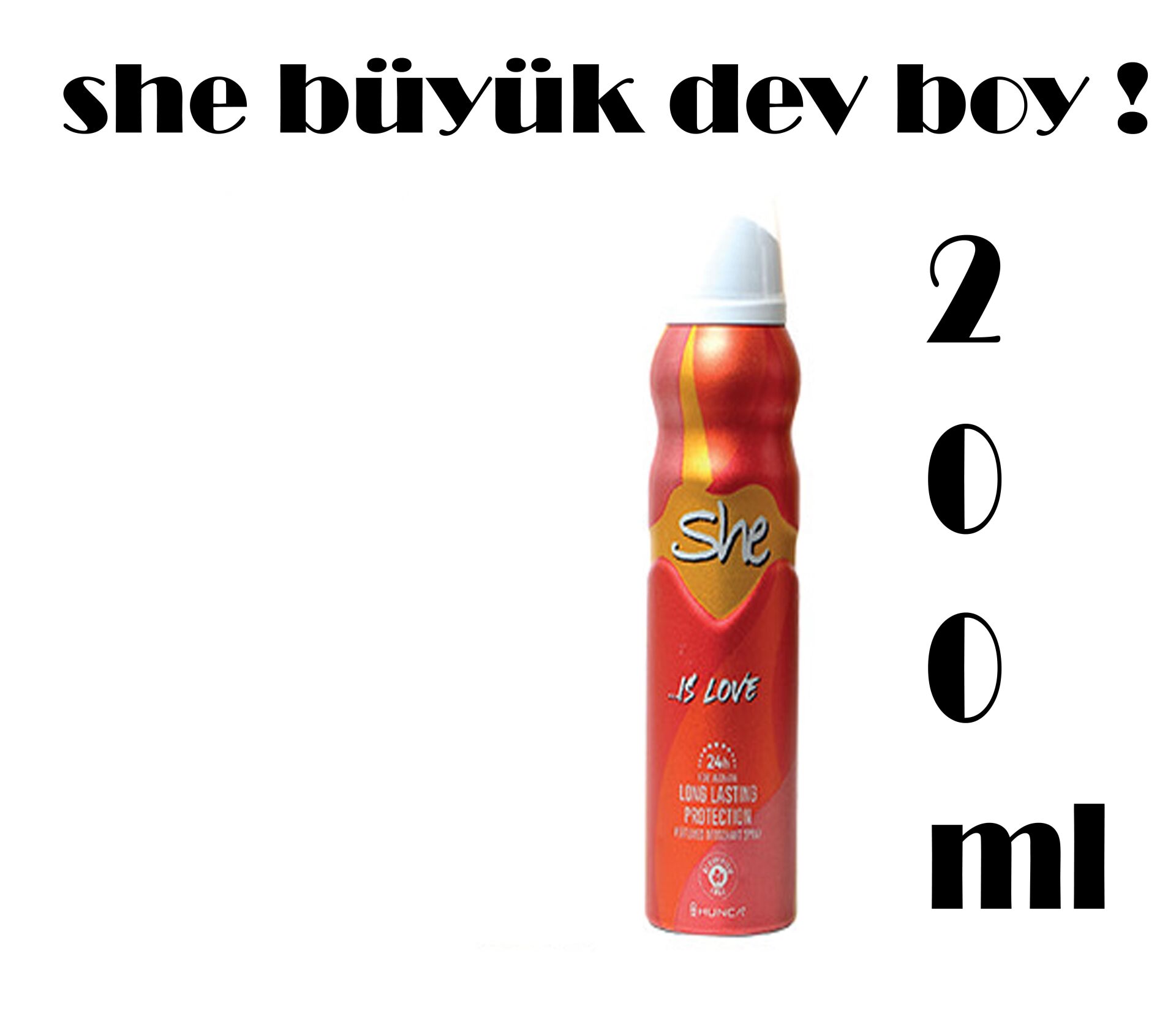 She Love Deodorant 200 Ml