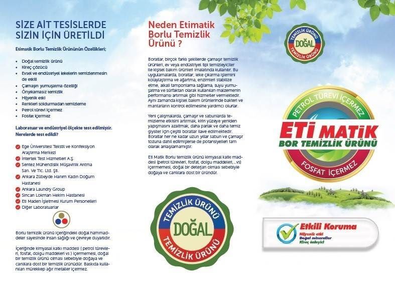 Eti Matik Borlu Toz Deterjan 3kg