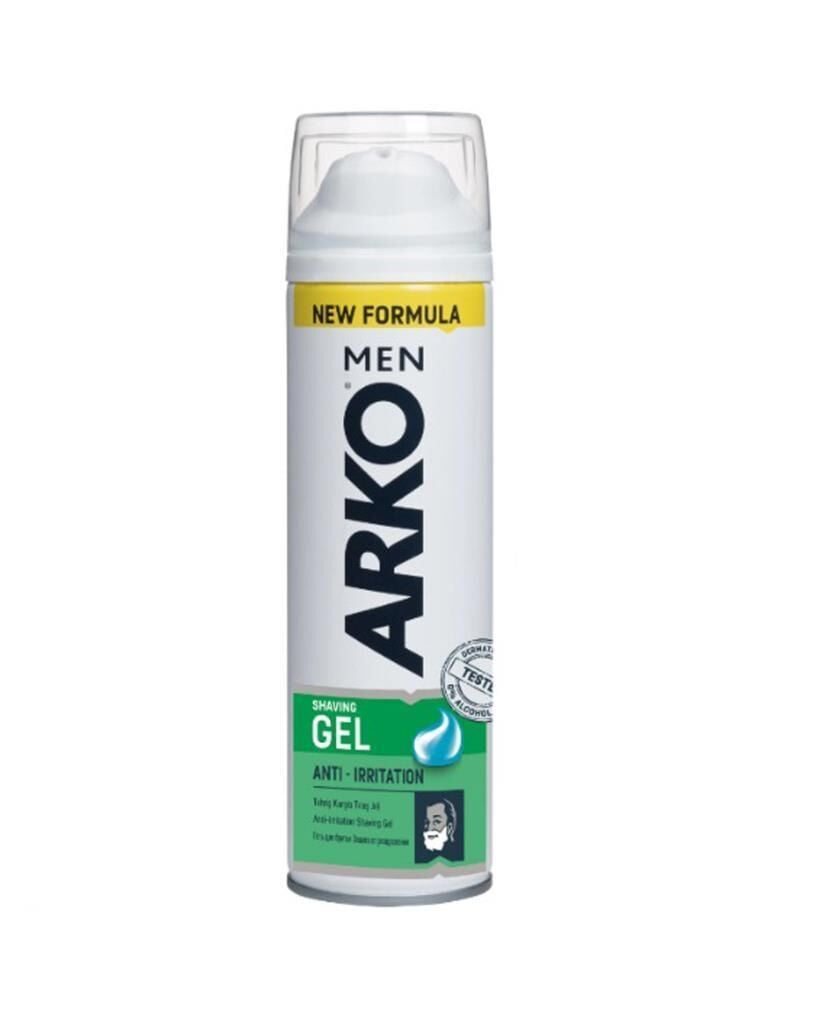Arko Tıraş Jeli 200 Ml Tahriş Karşıtı Anti Irritation