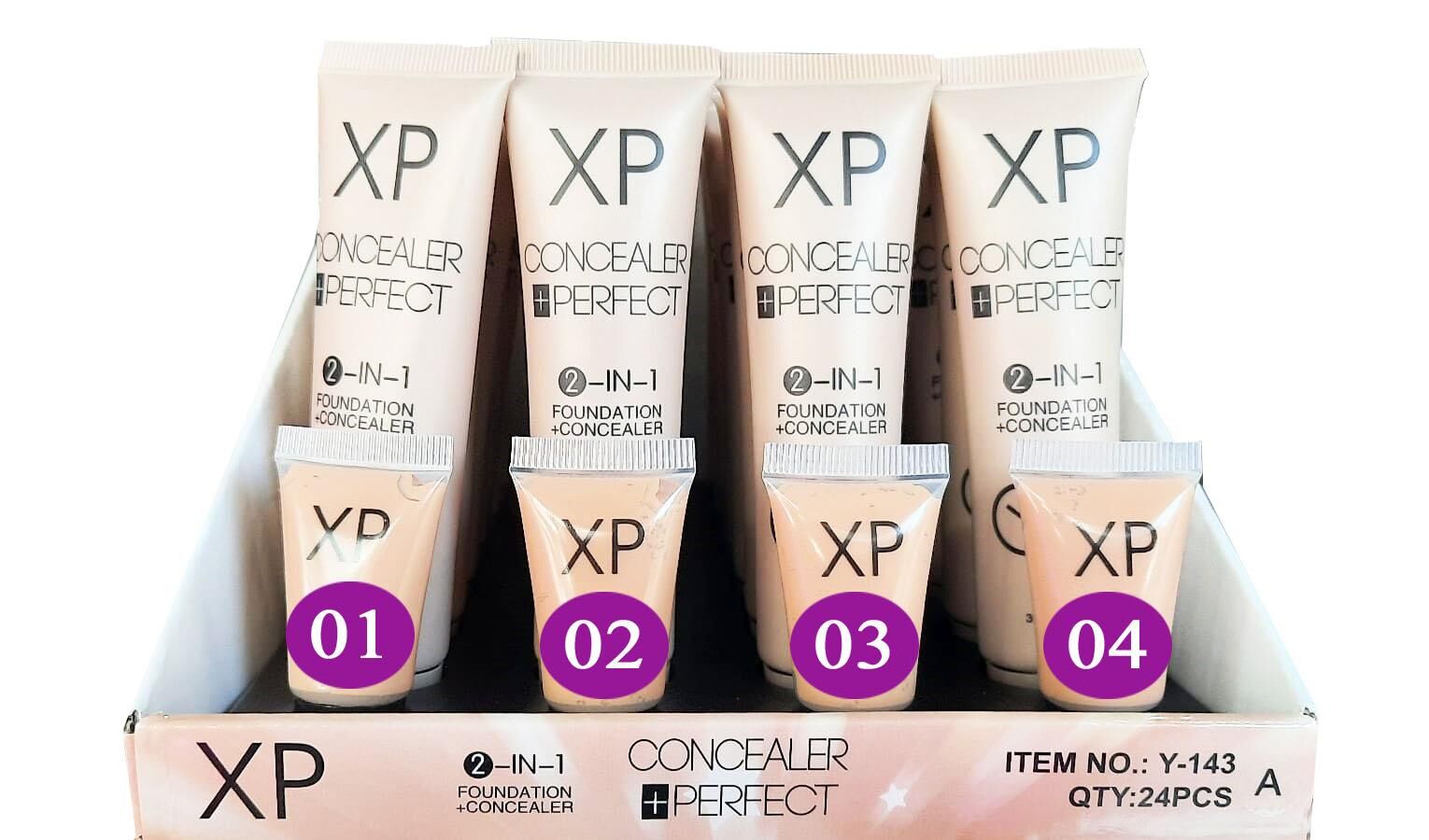 Xp Perfect Concealer 2 in 1 Concealer ve Fondoten 22 HR No : 2