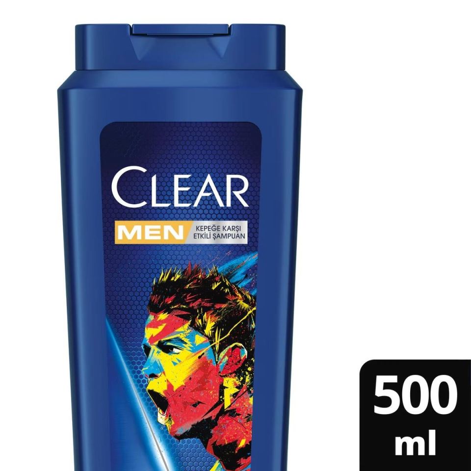 Clear Men Şampuan 500 Ml Legend by CR7 Ronaldo