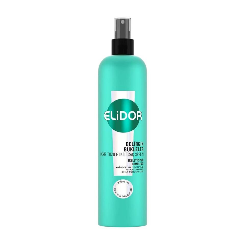 Elidor Deniz Tuzu Spreyi Belirgin Bukleler 190 Ml