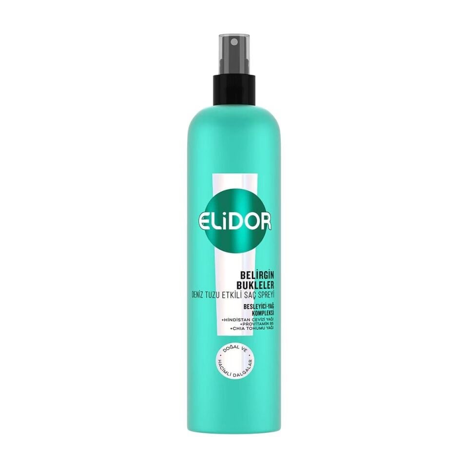 Elidor Deniz Tuzu Spreyi Belirgin Bukleler 190 Ml