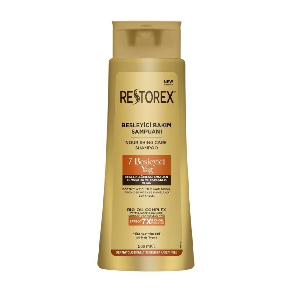 Restorex Şampuan 500 ml  7 Besleyici Yağ