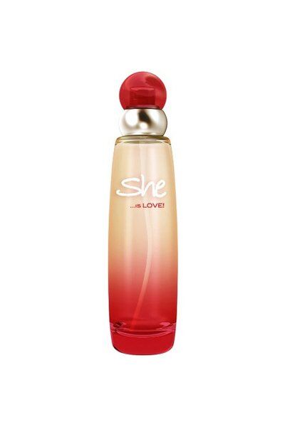 She Love 50 ml Edt Bayan Parfümü kutusuz Kırmızı