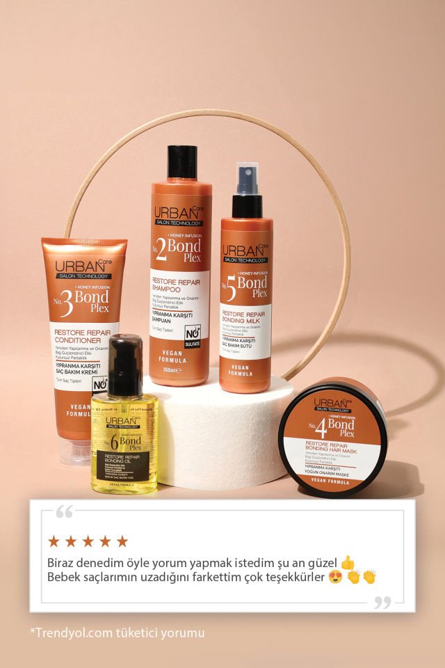 Urban Care No.6 Bond Plex Yıpranma Karşıtı Saç Bakım Yağı 100ml- Vegan
