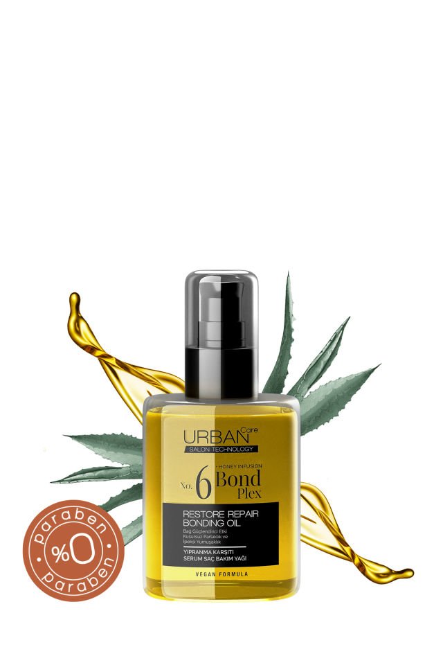 Urban Care No.6 Bond Plex Yıpranma Karşıtı Saç Bakım Yağı 100ml- Vegan