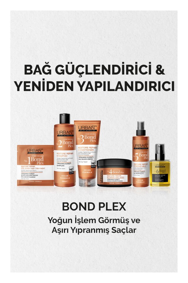 Urban Care No.6 Bond Plex Yıpranma Karşıtı Saç Bakım Yağı 100ml- Vegan