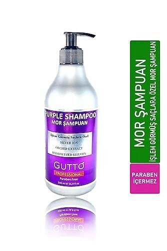 Gutto Turunculaşma Karşıtı 500 ml Mor Şampuan