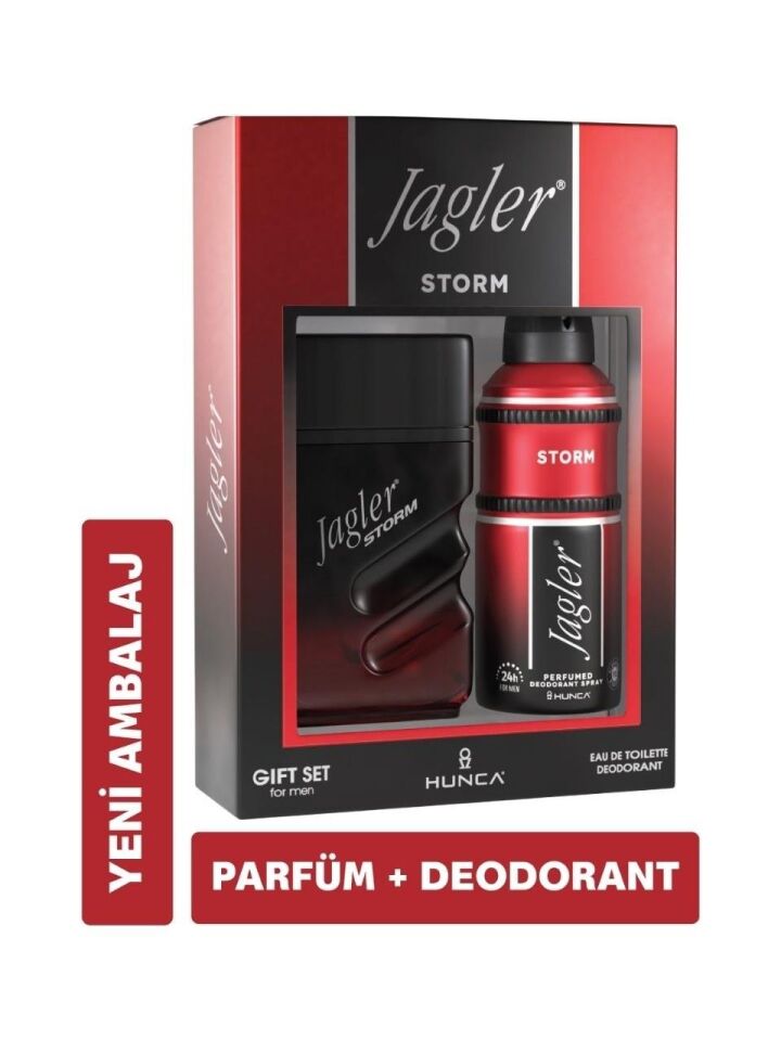 Jagler Storm Set Edt 90ml + Deodorant 150 ml Erkek