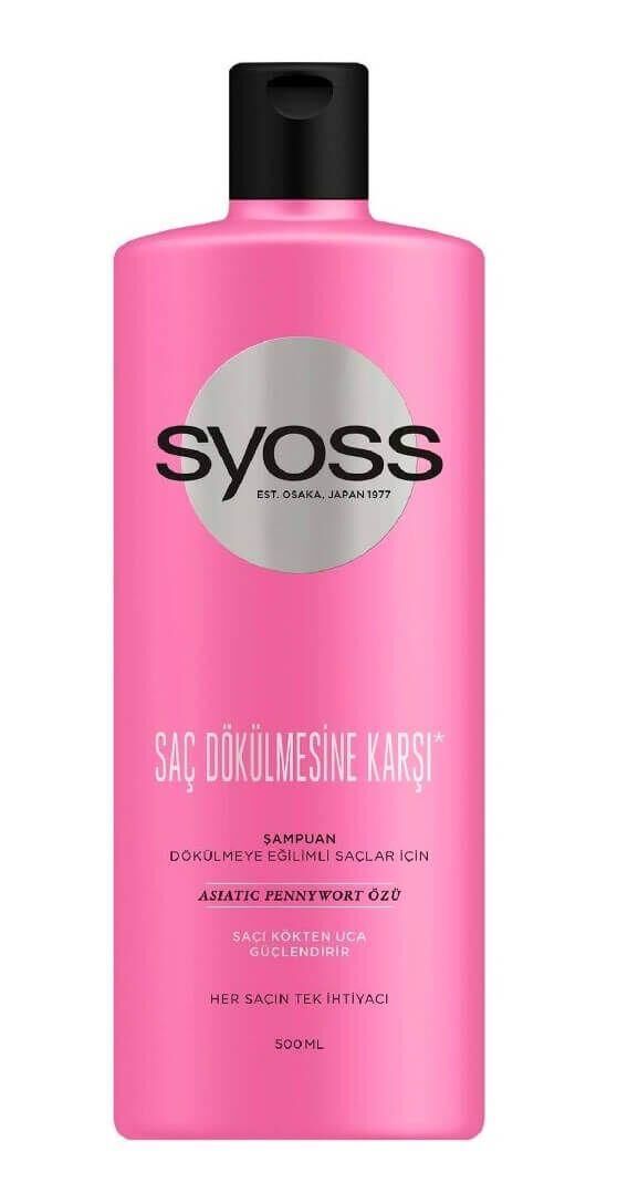 Syoss Şampuan 500 Ml Saç Dökülmesine Karşı