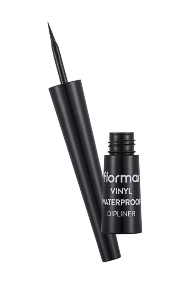 Flormar Vinyl Waterprofof Dipliner Siyah Suya Dayanıklı