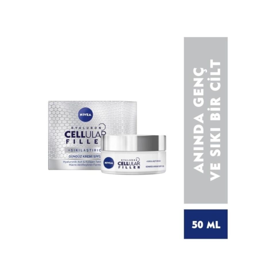 Nivea Cellular Yaşlanma Karşıtı Hücre Yenileyici Gündüz Kremi Spf 15 50 ml