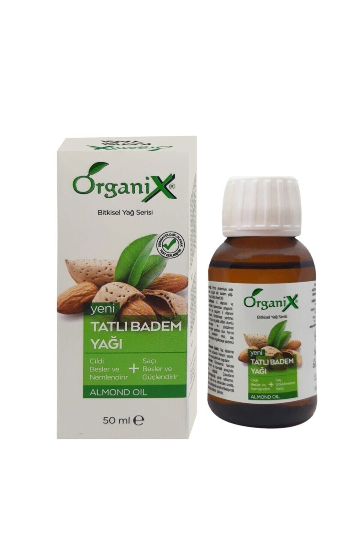 Organix 50 Ml Tatlı Badem Yağı