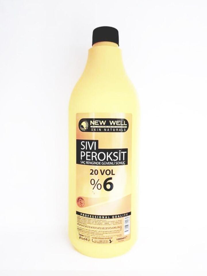 New Well Oksidan Krem 20 W %6 1000 Ml
